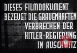 Standbild KZ Auschwitz Auschwitz Polen, 1944, aus Sekunde 12 historischem Filmmaterial Videoclip 65675037238