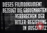 Standbild KZ Auschwitz Auschwitz Polen, 1944, aus Sekunde 13 historischem Filmmaterial Videoclip 65675037238