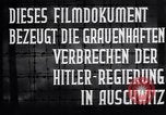 Standbild KZ Auschwitz Auschwitz Polen, 1944, aus Sekunde 14 historischem Filmmaterial Videoclip 65675037238