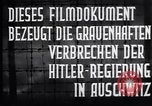 Standbild KZ Auschwitz Auschwitz Polen, 1944, aus Sekunde 16 historischem Filmmaterial Videoclip 65675037238