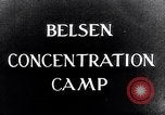 Standbild Belsen Konzentrationslager Niedersachsen Deutschland, 1945, aus Sekunde 3 historischem Filmmaterial Videoclip 65675037243