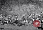 Image of German prisoners of war at Lambach Lambach Austria, 1945, second 31 stock footage video 65675037259