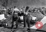 Image of German prisoners of war at Lambach Lambach Austria, 1945, second 40 stock footage video 65675037259