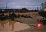Image of 173rd Assault Helicopter Company Lai Khe South Vietnam, 1967, second 18 stock footage video 65675037273