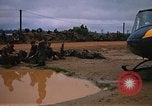 Image of 173rd Assault Helicopter Company Lai Khe South Vietnam, 1967, second 19 stock footage video 65675037273