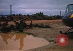 Image of 173rd Assault Helicopter Company Lai Khe South Vietnam, 1967, second 21 stock footage video 65675037273