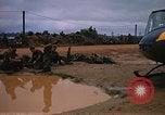 Image of 173rd Assault Helicopter Company Lai Khe South Vietnam, 1967, second 22 stock footage video 65675037273