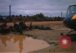 Image of 173rd Assault Helicopter Company Lai Khe South Vietnam, 1967, second 23 stock footage video 65675037273