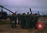 Image of 173rd Assault Helicopter Company Lai Khe South Vietnam, 1967, second 25 stock footage video 65675037273