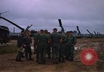 Image of 173rd Assault Helicopter Company Lai Khe South Vietnam, 1967, second 34 stock footage video 65675037273