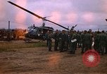 Image of 173rd Assault Helicopter Company Lai Khe South Vietnam, 1967, second 3 stock footage video 65675037274