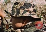 Image des soldats dans la jungle Lai Khe Sud Vietnam, 1968, de la seconde 23 séquences d'archives historiques vidéo 65675037287
