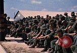 Image of 1st Infantry Division stand down center Vietnam, 1969, second 25 stock footage video 65675037292
