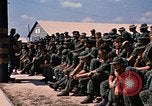 Image of 1st Infantry Division stand down center Vietnam, 1969, second 28 stock footage video 65675037292