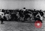 Image of prisoners swimming and playing Pacific theater, 1941, second 24 stock footage video 65675037310
