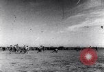 Image of prisoners swimming and playing Pacific theater, 1941, second 38 stock footage video 65675037310