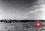 Image of prisoners swimming and playing Pacific theater, 1941, second 39 stock footage video 65675037310