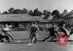 Image of prisoners swimming and playing Pacific theater, 1941, second 46 stock footage video 65675037310