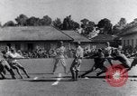 Image of prisoners swimming and playing Pacific theater, 1941, second 47 stock footage video 65675037310