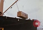 Image of unloading carrier vehicle Saigon Vietnam, 1966, second 6 stock footage video 65675037334