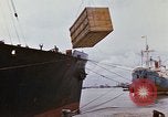 Image of unloading carrier vehicle Saigon Vietnam, 1966, second 12 stock footage video 65675037334