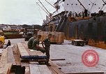 Image of unloading carrier vehicle Saigon Vietnam, 1966, second 58 stock footage video 65675037334