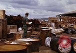Image of oil barrels Saigon Vietnam, 1966, second 10 stock footage video 65675037340