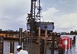 Image of Port construction Saigon Vietnam, 1966, second 14 stock footage video 65675037341