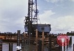 Image of Port construction Saigon Vietnam, 1966, second 24 stock footage video 65675037341