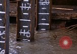 Image of Port construction Saigon Vietnam, 1966, second 56 stock footage video 65675037341
