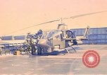 Image of helicopter Cobra Vung Tau Vietnam, 1970, second 12 stock footage video 65675037368