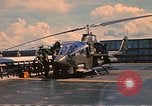 Image of helicopter Cobra Vung Tau Vietnam, 1970, second 14 stock footage video 65675037368