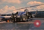 Image of helicopter Cobra Vung Tau Vietnam, 1970, second 17 stock footage video 65675037368