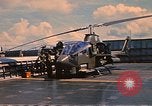 Image of helicopter Cobra Vung Tau Vietnam, 1970, second 21 stock footage video 65675037368