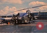 Image of helicopter Cobra Vung Tau Vietnam, 1970, second 23 stock footage video 65675037368