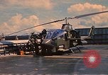 Image of helicopter Cobra Vung Tau Vietnam, 1970, second 30 stock footage video 65675037368
