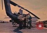 Image of Cobra or AH-1G Vung Tau Vietnam, 1970, second 22 stock footage video 65675037370