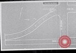 Image of Secret Service film retraces route of President Kennedy motorcade when he was assassinated Dallas Texas USA, 1964, second 3 stock footage video 65675037380
