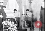 Image of Body of President Kennedy lying in repose in White House Washington DC USA, 1963, second 32 stock footage video 65675037390