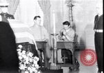 Image of Body of President Kennedy lying in repose in White House Washington DC USA, 1963, second 35 stock footage video 65675037390
