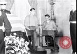 Image of Body of President Kennedy lying in repose in White House Washington DC USA, 1963, second 36 stock footage video 65675037390