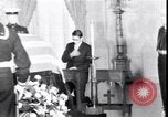 Image of Body of President Kennedy lying in repose in White House Washington DC USA, 1963, second 43 stock footage video 65675037390