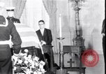 Image of Body of President Kennedy lying in repose in White House Washington DC USA, 1963, second 44 stock footage video 65675037390
