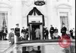 Image of Eisenhower and Johnson meet after Kennedy assassination Washington DC USA, 1963, second 14 stock footage video 65675037391