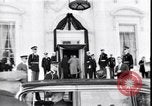 Image of Eisenhower and Johnson meet after Kennedy assassination Washington DC USA, 1963, second 15 stock footage video 65675037391