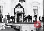 Image of Eisenhower and Johnson meet after Kennedy assassination Washington DC USA, 1963, second 17 stock footage video 65675037391