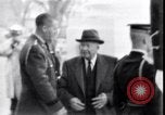 Image of Eisenhower and Johnson meet after Kennedy assassination Washington DC USA, 1963, second 24 stock footage video 65675037391
