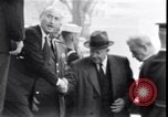Image of Eisenhower and Johnson meet after Kennedy assassination Washington DC USA, 1963, second 26 stock footage video 65675037391