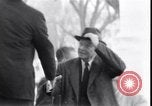 Image of Eisenhower and Johnson meet after Kennedy assassination Washington DC USA, 1963, second 28 stock footage video 65675037391