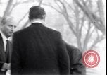 Image of Eisenhower and Johnson meet after Kennedy assassination Washington DC USA, 1963, second 31 stock footage video 65675037391